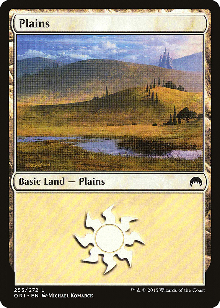 Plains (253) (ORI-253)  - Magic Origins