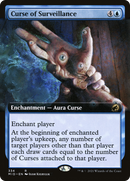 Curse of Surveillance (Extended Art) (MID-334)  Foil - Innistrad: Midnight Hunt: (Extended Art)