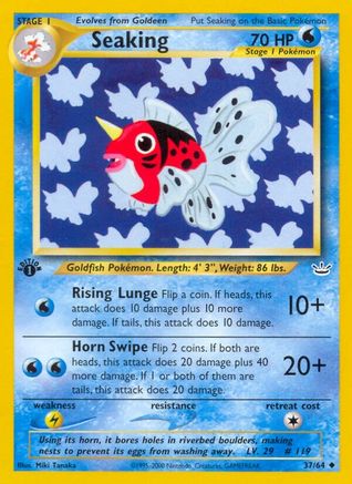 Seaking 037/64  - Unlimited Neo Revelation - Uncommon