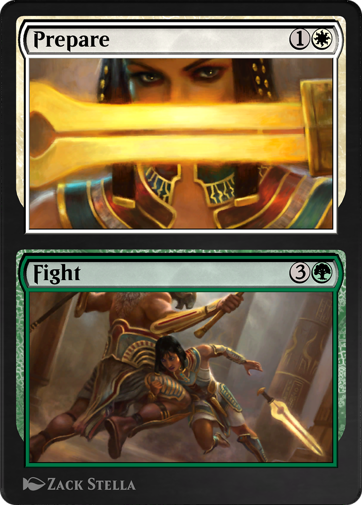 Prepare // Fight (AKR-251)  - Amonkhet Remastered