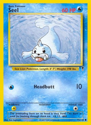Seel 092/110  Legendary Collection - Common