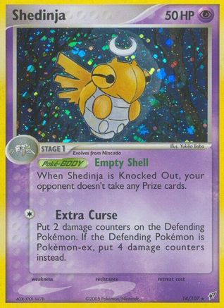 Shedinja 014  Deoxys - Holo Rare