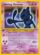 Shining Mewtwo 109  - Unlimited Holofoil Neo Destiny - Secret Rare