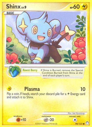 Shinx 098/123  Mysterious Treasures - Common