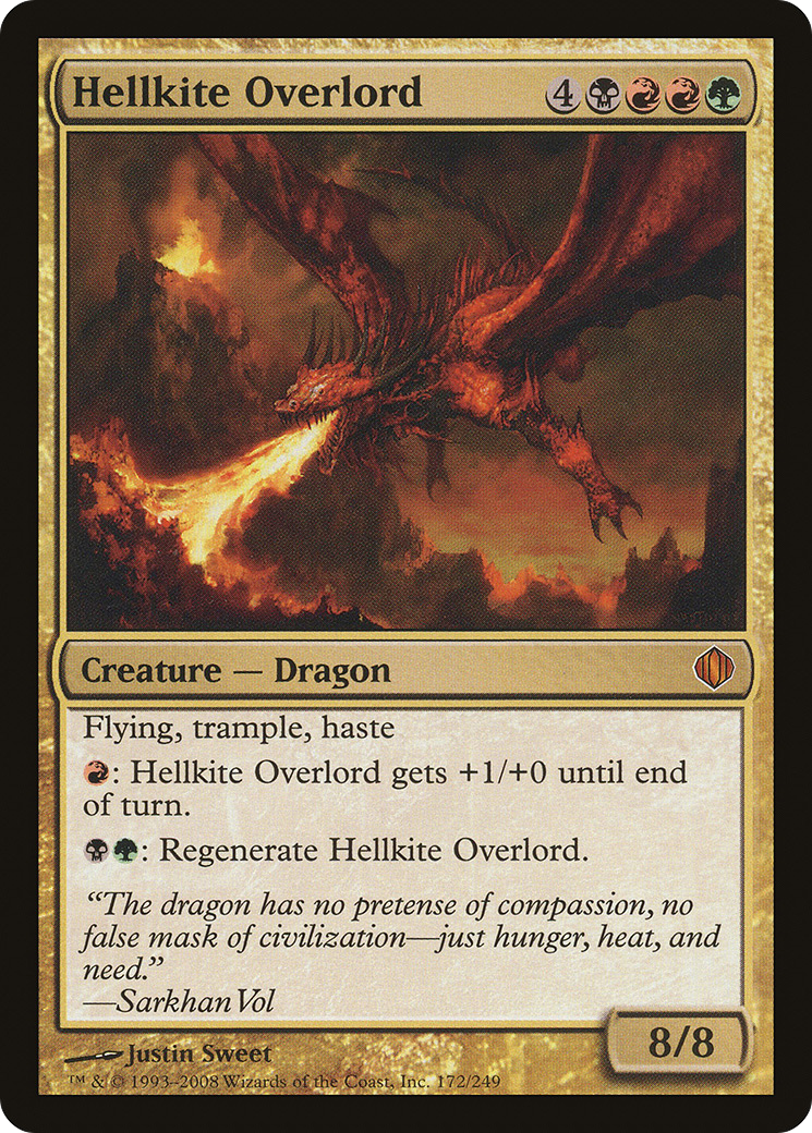 Hellkite Overlord (ALA-172) - Shards of Alara