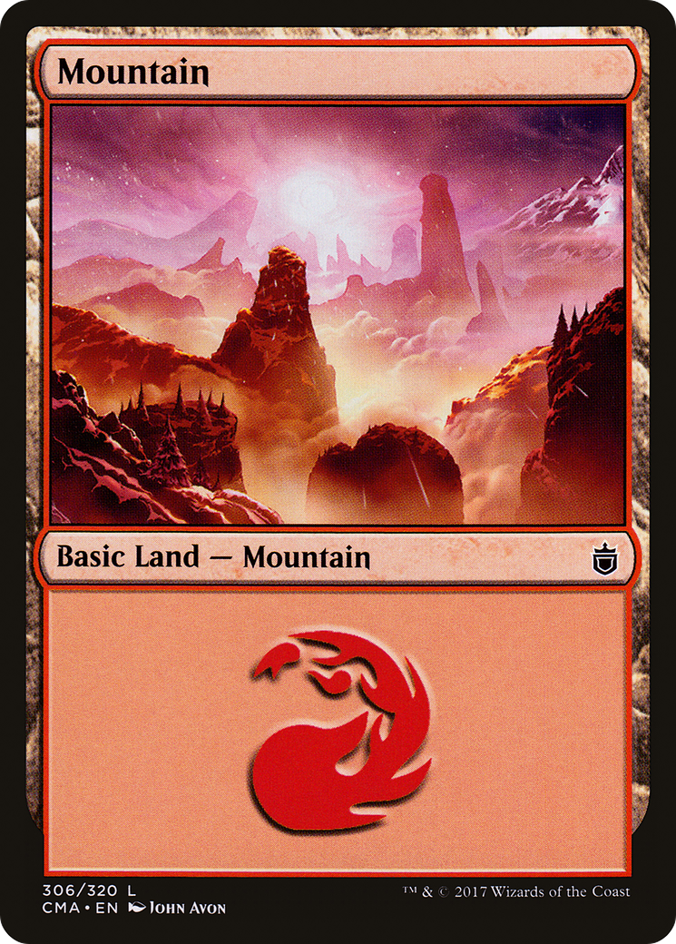 Mountain (306) (CMA-306)  - Commander Anthology