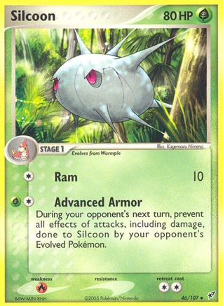Silcoon 046  Deoxys - Uncommon