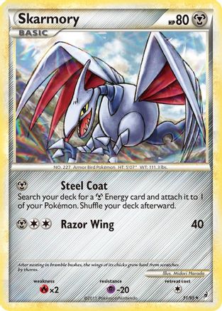 Skarmory 031  Call of Legends - Rare