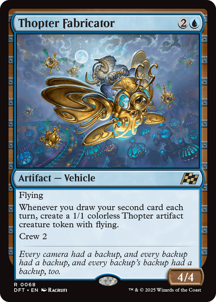 Thopter Fabricator (DFT-068)  - Aetherdrift