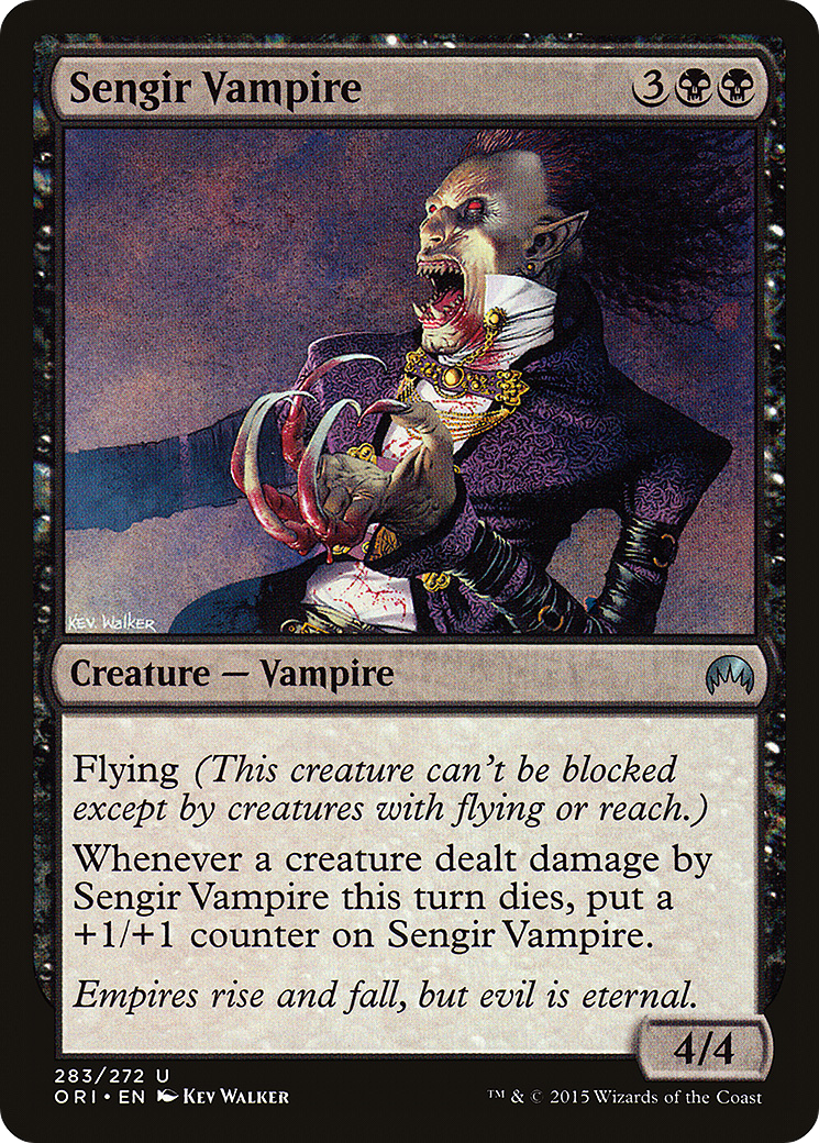Sengir Vampire (ORI-283)  Foil - Magic Origins