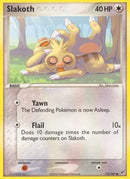 Slakoth 073  - Reverse Holofoil Deoxys - Common