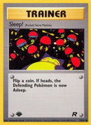 Sleep! (Rocket's Secret Machine) 079/82  - 1st Edition Team Rocket - Common