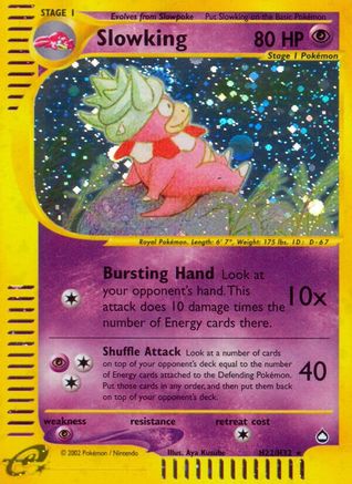 Slowking (H22) H22  - Holofoil Aquapolis - Holo Rare