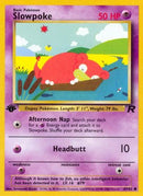 Slowpoke 067/82  - 1st Edition Team Rocket - Common