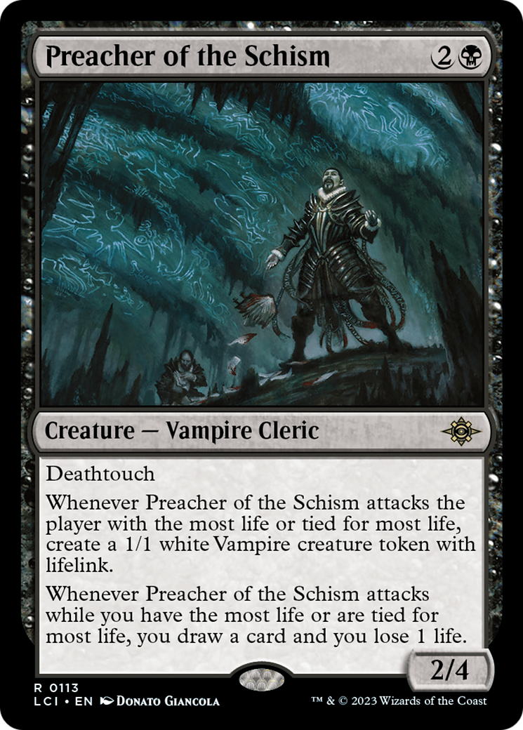 Preacher of the Schism (LCI-113)  Foil - The Lost Caverns of Ixalan