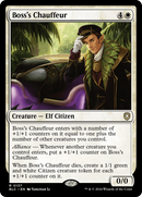 Boss's Chauffeur (BLC-137)  - Bloomburrow Commander