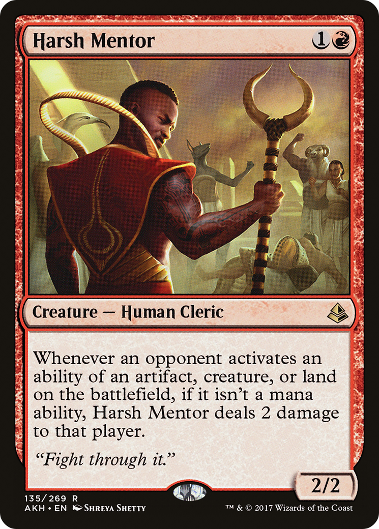 Harsh Mentor (AKH-135)  - Amonkhet