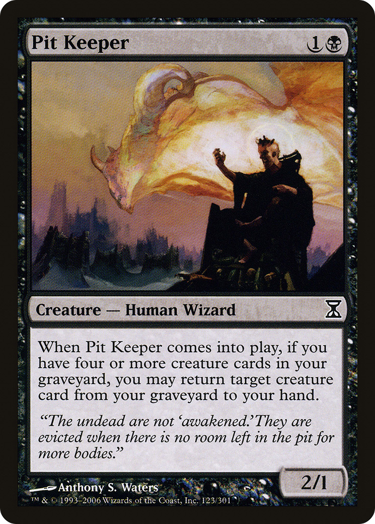 Pit Keeper (TSP-123)  - Time Spiral