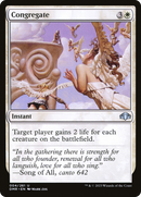 Congregate (DMR-004)  - Dominaria Remastered