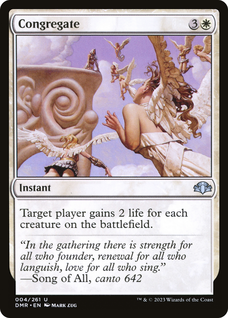 Congregate (DMR-004)  - Dominaria Remastered