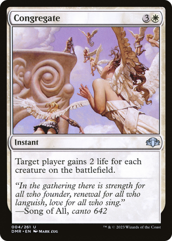 Congregate (DMR-004)  - Dominaria Remastered