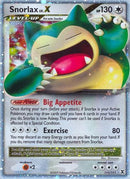 Snorlax Lv.X 111  - Holofoil Rising Rivals - Ultra Rare