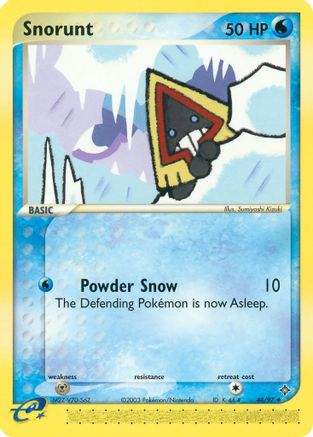 Snorunt 044  - Reverse Holofoil Dragon - Uncommon
