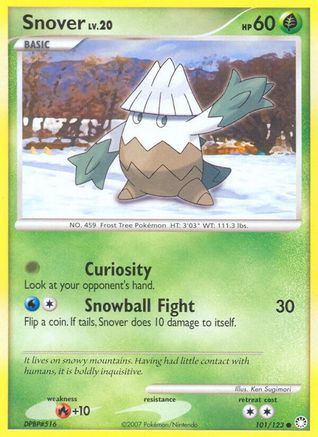 Snover 101/123  Mysterious Treasures - Common