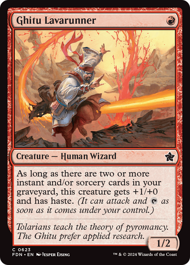 Ghitu Lavarunner (FDN-623)  - Foundations