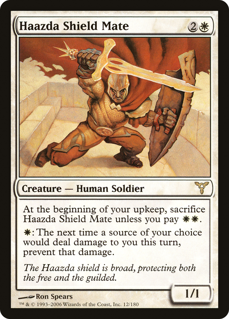 Haazda Shield Mate (DIS-012)  - Dissension