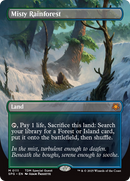 Misty Rainforest (Borderless) (SPG-111)  Foil - Special Guests