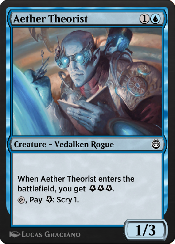 Aether Theorist (KLR-040)  - Kaladesh Remastered