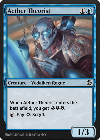 Aether Theorist (KLR-040)  - Kaladesh Remastered