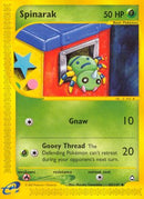 Spinarak (62) 062  - Reverse Holofoil Aquapolis - Uncommon