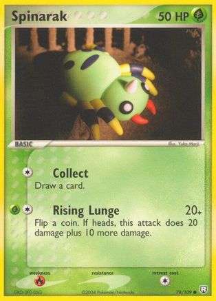 Spinarak 078/109  Team Rocket Returns - Common