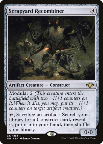 Scrapyard Recombiner (MH1-227)  Foil - Modern Horizons