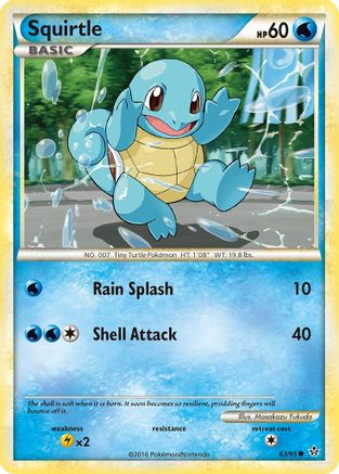 Squirtle 063/95  Unleashed - Common