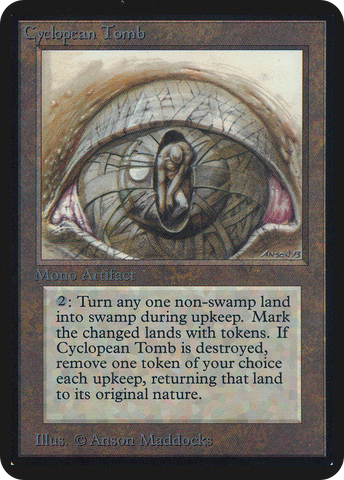 Cyclopean Tomb (LEA-)  - Limited Edition Alpha
