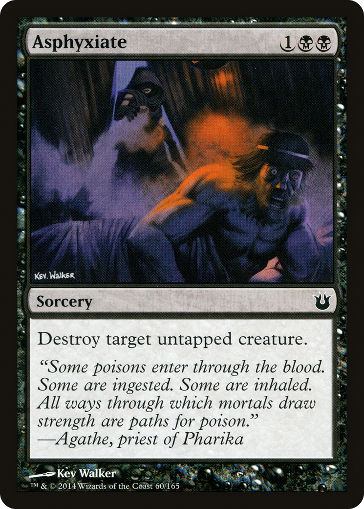 Asphyxiate (BNG-060)  Foil - Born of the Gods