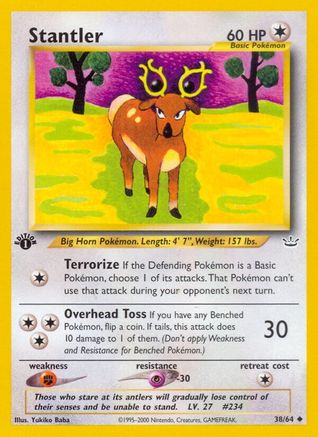 Stantler 038/64  - 1st Edition Neo Revelation - Uncommon