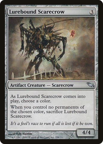 Lurebound Scarecrow (SHM-256)  Foil - Shadowmoor