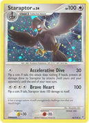 Staraptor 016  - Reverse Holofoil Diamond and Pearl - Holo Rare