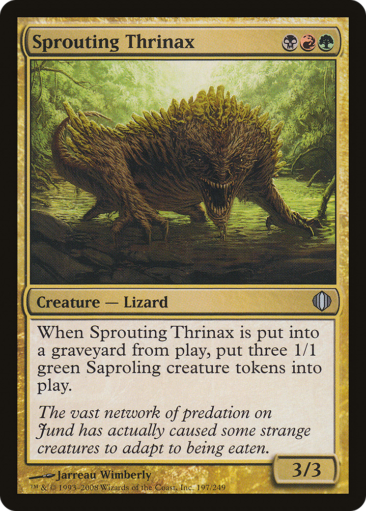 Sprouting Thrinax (ALA-197) - Shards of Alara Foil