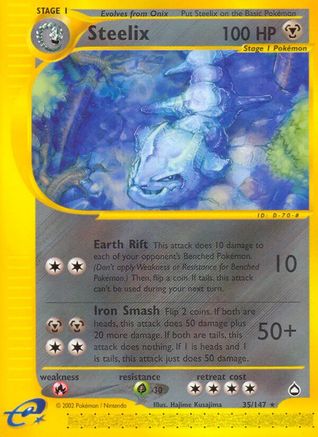 Steelix 035  Aquapolis - Rare