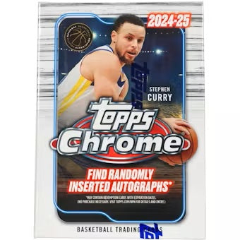 2024-25 Topps Chrome Basketball Value Box
