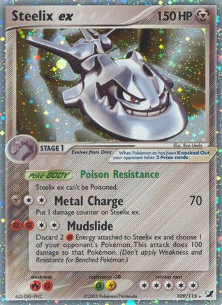 Steelix ex 109  - Holofoil Unseen Forces - Ultra Rare