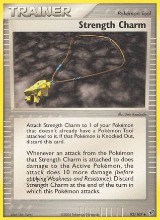 Strength Charm 092  - Reverse Holofoil Deoxys - Uncommon