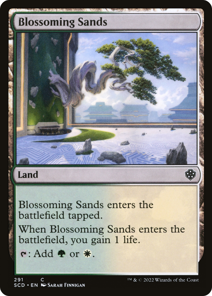Blossoming Sands (SCD-291)  - Starter Commander Decks