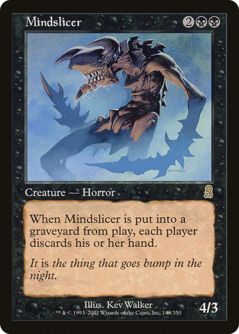 Mindslicer (ODY-149)  Foil - Odyssey