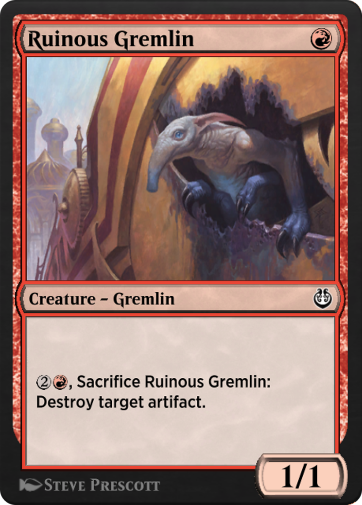 Ruinous Gremlin (KLR-142)  - Kaladesh Remastered